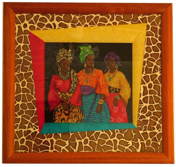 Africaines hautes en couleur