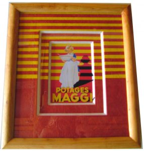 Encadrement affiche vintage publicité Encadreur Caen Normandie