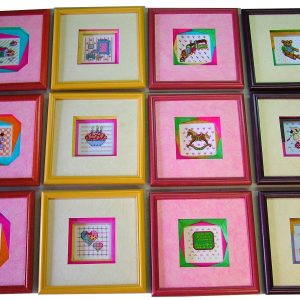 Panel de broderie