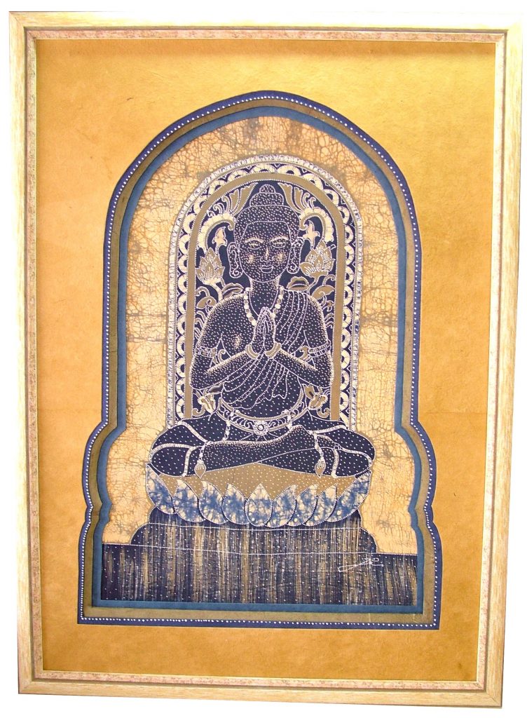 batik encadrement art indonésie atelier caen