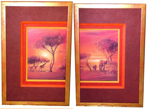 encadrement art africain, déco Afrique, encadreur Caen, atelier du Chat Perché
