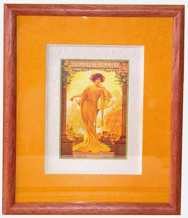 Encadrement affiche vintage publicité Encadreur Caen Normandie