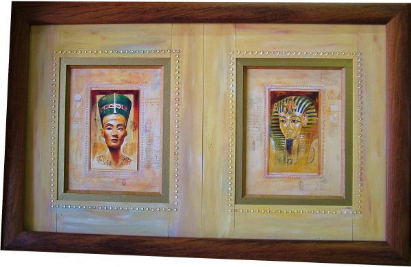 Toutankhamon et Néfertiti