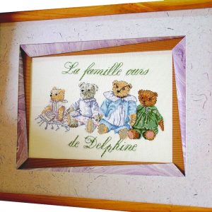 La famille ours de Delphine