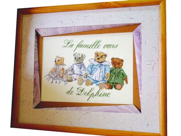 La famille ours de Delphine