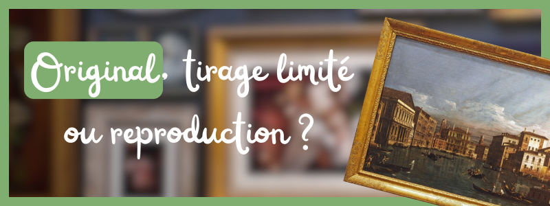 Art, original, tirage limité, reproduction, encadrement, Caen