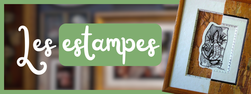 Encadrer une estampe, atelier du Chat Perché, encadreur Caen, encadreur Normandie