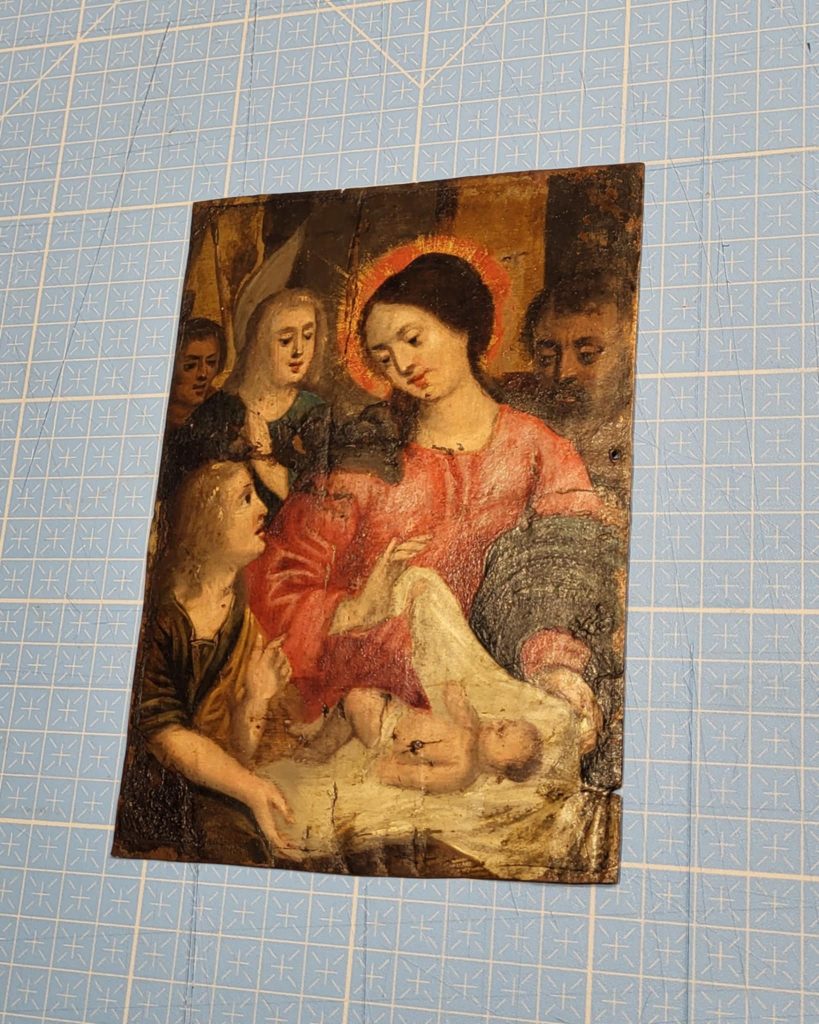 peinture ancienne, encadreur Normandie